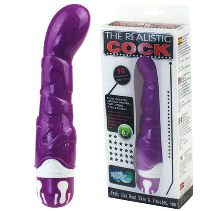 BAILE - CAZZO REALISTICO A 10 RITMI SENSAZIONE VIOLETTO - BAILE VIBRATORS | Lingerie Harness Boutique