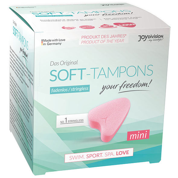 JOYDIVISION SOFT-TAMPONS - TAMPONI MORBIDI ORIGINALI MINI 3 UDS - JOYDIVISION SOFT-TAMPONS | Lingerie Harness Boutique
