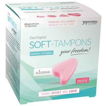 JOYDIVISION SOFT-TAMPONS - TAMPONI MORBIDI ORIGINALI MINI 3 UDS - JOYDIVISION SOFT-TAMPONS | Lingerie Harness Boutique