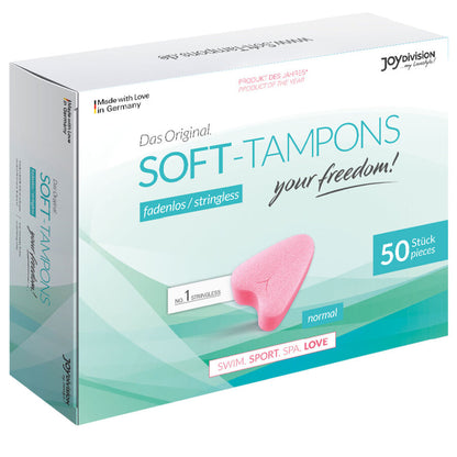 JOYDIVISION SOFT-TAMPONS - TAMPONI MORBIDI ORIGINALI 50 UDS - JOYDIVISION SOFT-TAMPONS | Lingerie Harness Boutique