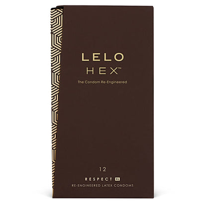 LELO - HEX RESPECT XL CONDOMS 12 PACK