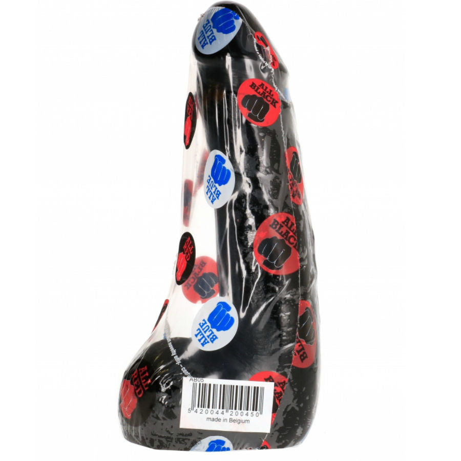ALL BLACK - DILDO REALISTICO NERO MORBIDO 20 CM - ALL BLACK | Lingerie Harness Boutique