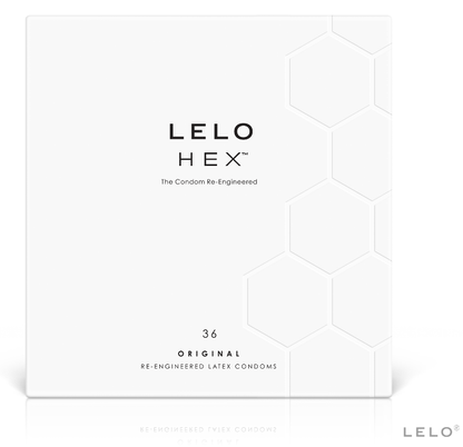 LELO - LELO CONDOM BOX - HEX 36 UNIT