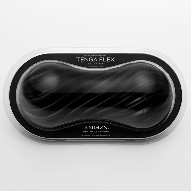 TENGA - MALE MASTUBADOR FLEX BLACK