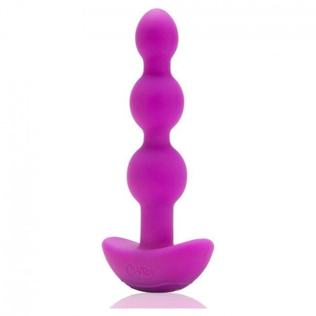 B-VIBE - ANAL REMOTE CONTROL TRIPLET PINK BEADS