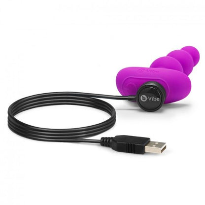 B-VIBE - ANAL REMOTE CONTROL TRIPLET PINK BEADS