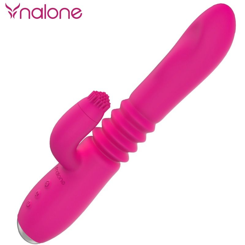 NALONE - VIBRATORE UP&DOWN E RABBIT CON ROTAZIONE - NALONE | Lingerie Harness Boutique