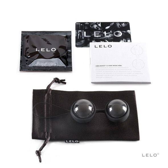 LELO - SFERE CINESI LUNA BEADS NOIR - LELO | Lingerie Harness Boutique