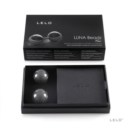 LELO - SFERE CINESI LUNA BEADS NOIR - LELO | Lingerie Harness Boutique