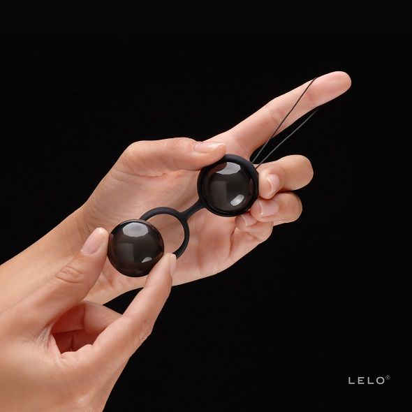 LELO - SFERE CINESI LUNA BEADS NOIR - LELO | Lingerie Harness Boutique