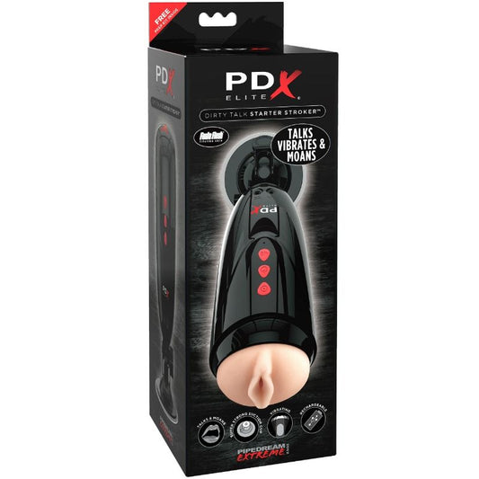 PDX ELITE - AVVIATORE DI AVVIAMENTO DIRTY TALK - PDX ELITE | Lingerie Harness Boutique