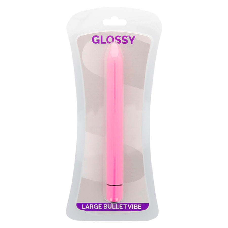 GLOSSY - SLIM DEEP ROSE VIBRATOR