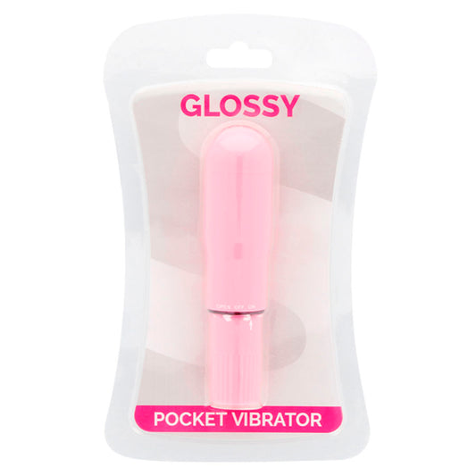 GLOSSY - VIBRATORE TASCABILE ROSA - GLOSSY | Lingerie Harness Boutique