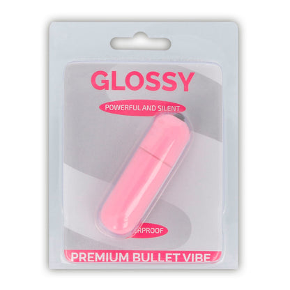 GLOSSY - VIBRATING BULLET PREMIUM VIBE 10V PINK