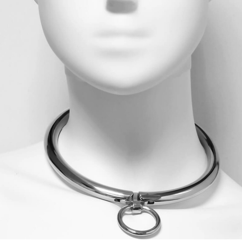 METAL HARD - METAL NECKLACE COMBINED CLOSURE 12 CM