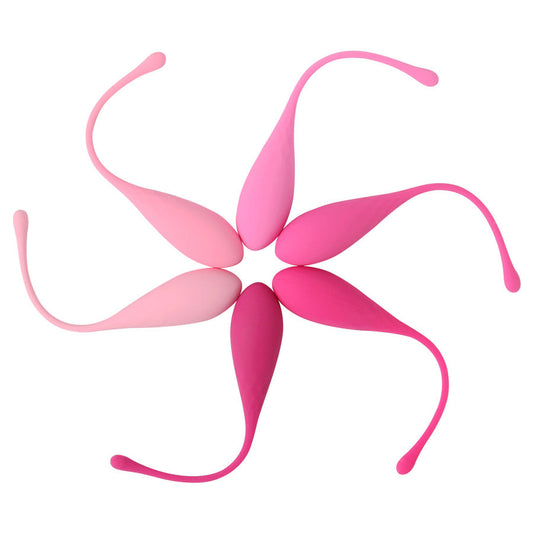 LESLIE - SET PER ALLENAMENTO MUSCOLI PELVICI  KEGEL FIT 6 PEZZI - LESLIE | Lingerie Harness Boutique