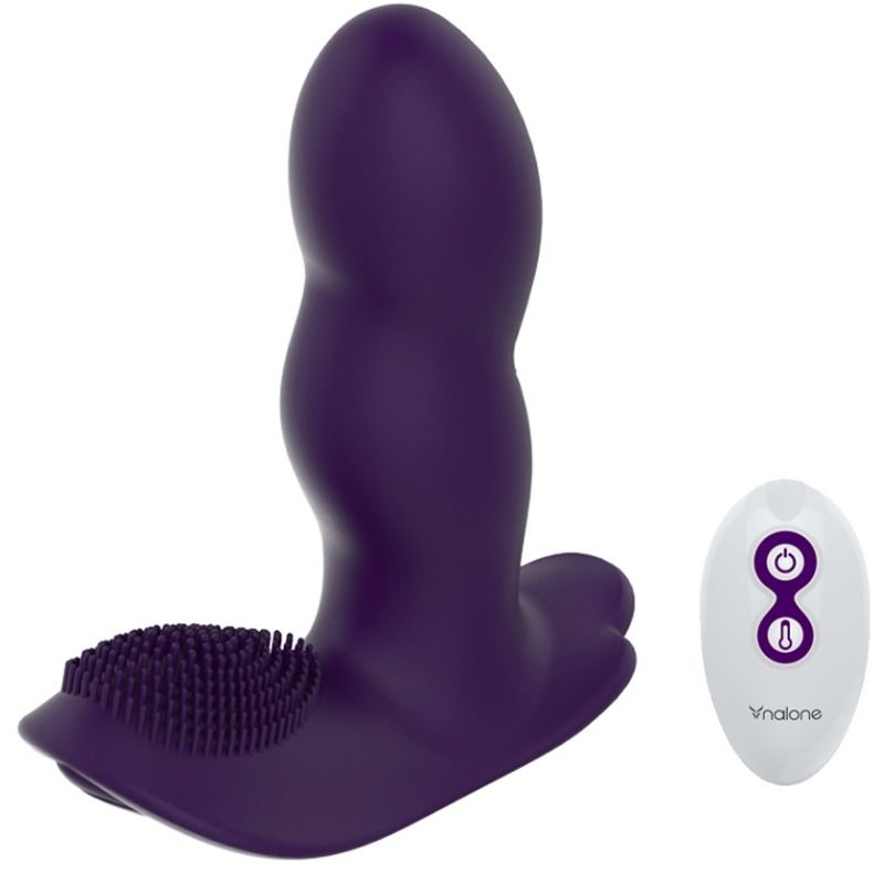 NALONE - MASSAGGIATORE CON TELECOMANDO LOLI - VIOLA - NALONE | Lingerie Harness Boutique