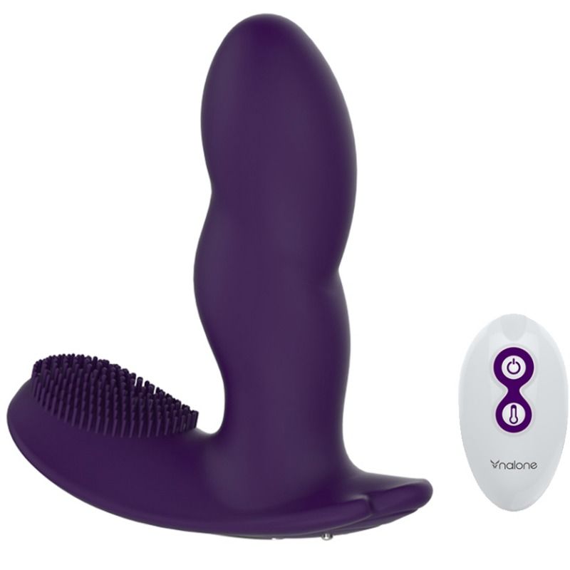 NALONE - MASSAGGIATORE CON TELECOMANDO LOLI - VIOLA - NALONE | Lingerie Harness Boutique