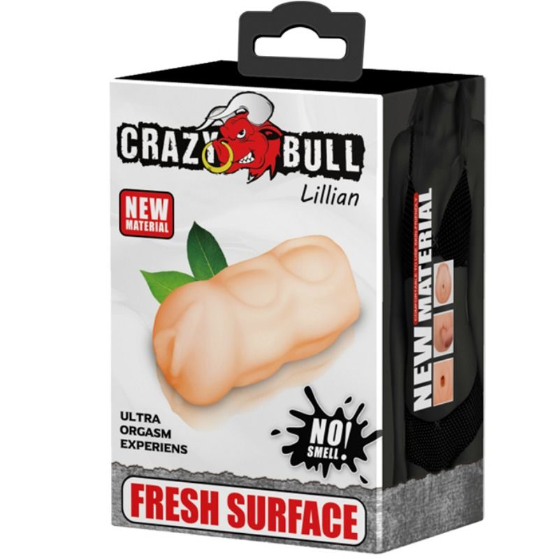 CRAZY BULL - MASTURBATORE VAGINA LILLIAN 13 CM - CRAZY BULL | Lingerie Harness Boutique