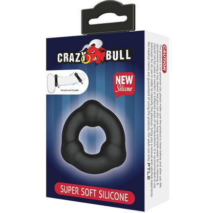 CRAZY BULL - ANELLO IN SILICONE SUPER MORBIDO CON NODULI