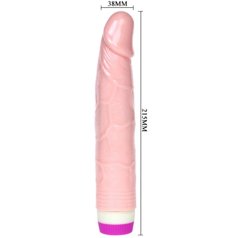 BAILE - VIBRATORE REALISTICO PER PRINCIPIANTI 21.5 CM - BAILE VIBRATORS | Lingerie Harness Boutique