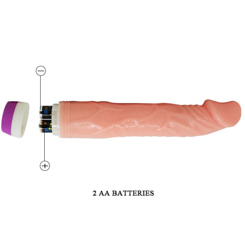 BAILE - VIBRATORE NATURALE REALISTICO 22 CM - BAILE VIBRATORS | Lingerie Harness Boutique