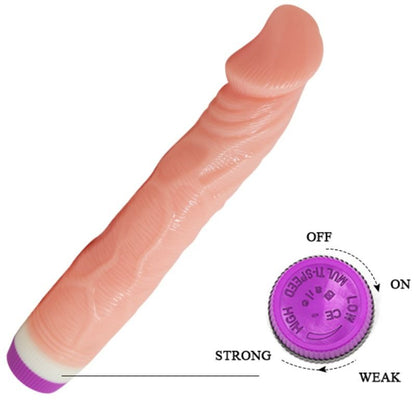 BAILE - VIBRATORE NATURALE REALISTICO 22 CM - BAILE VIBRATORS | Lingerie Harness Boutique
