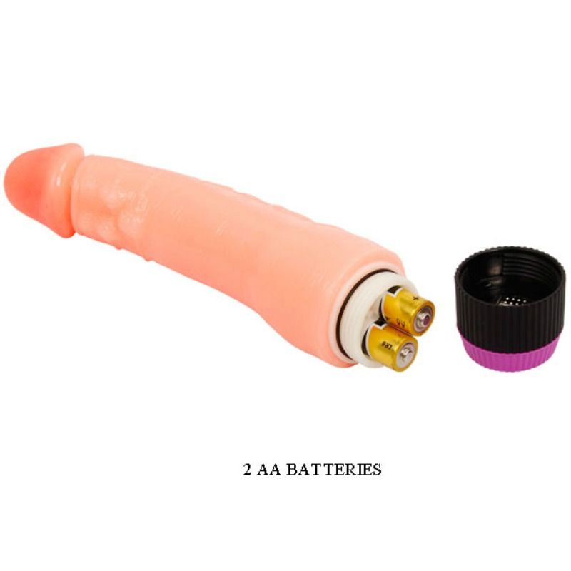 BAILE - VIBRATORE REALISTICO FLESSIBILE NATURALE 24 CM - BAILE VIBRATORS | Lingerie Harness Boutique