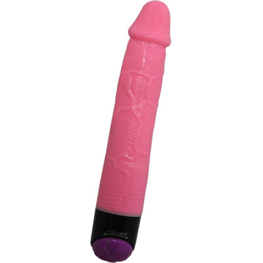 BAILE - REALISTIC SEX VIBRATOR COLORED PINK 23 CM