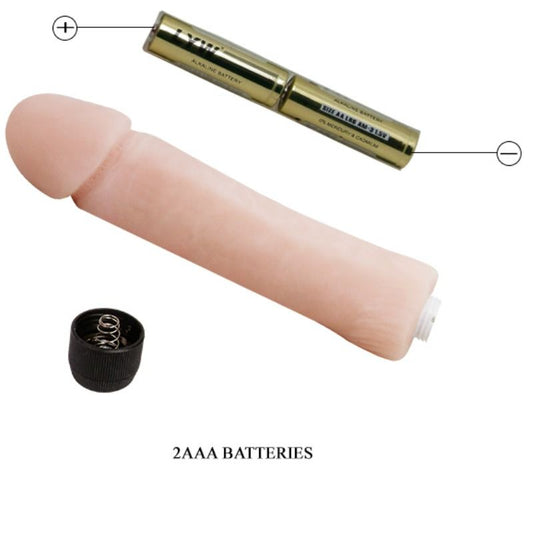 BAILE - DILDO VIBRATORE LOVE COMPANION 25 CM - BAILE VIBRATORS | Lingerie Harness Boutique