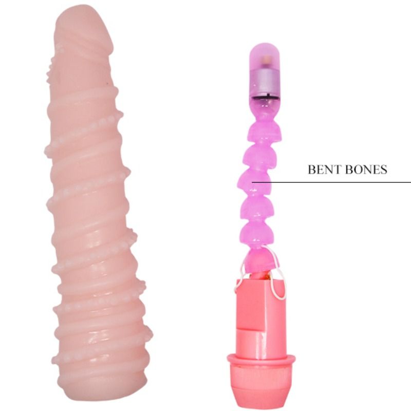 BAILE - VIBRATORE SENSUALE A SPIRALE FLEXI VIBE 19.5 CM - BAILE VIBRATORS | Lingerie Harness Boutique