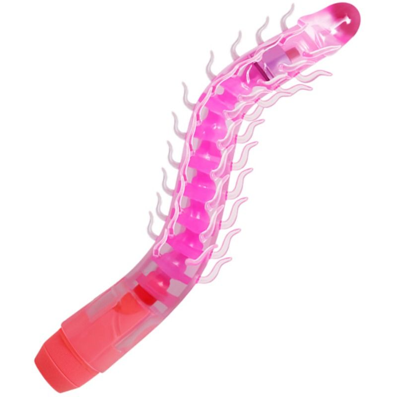 BAILE - FLEXIBLE VIBRATING DILDO SENSUAL SPINE FLEXI VIBE 23.5 CM