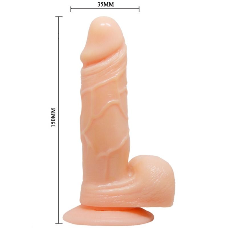 BAILE - PRIME DONG REALISTICO DILDO REALISTICO NATURALE - BAILE VIBRATORS | Lingerie Harness Boutique