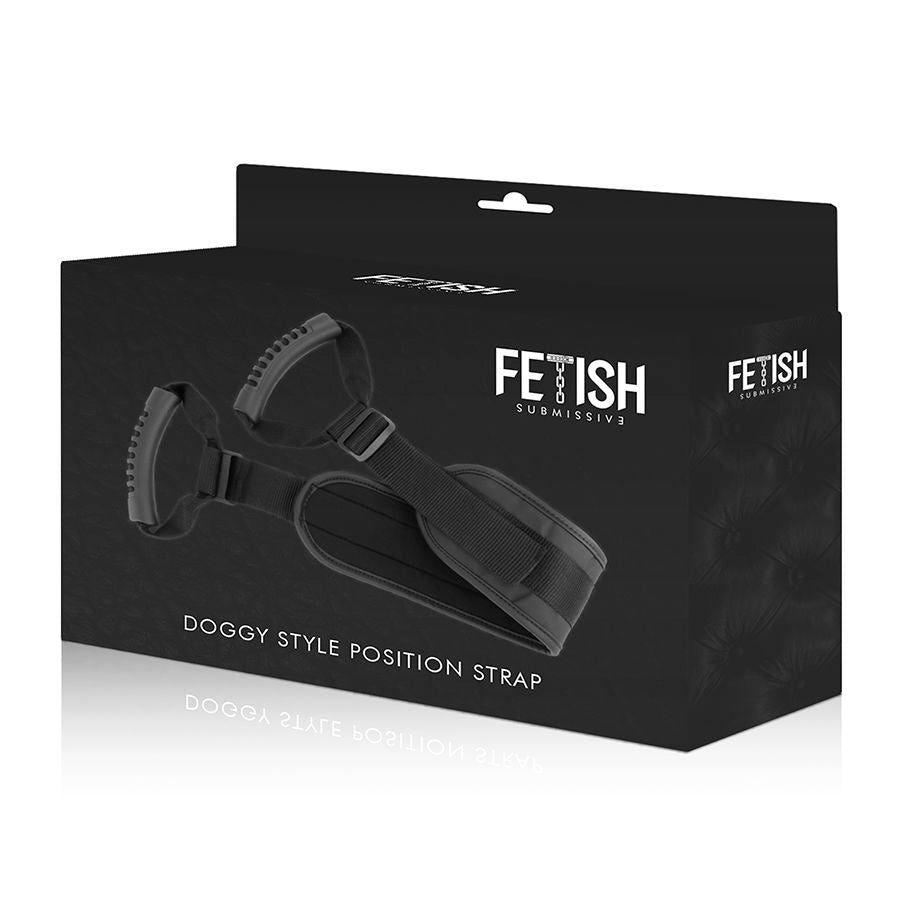 FETISH SUBMISSIVE - PETTORINA DOGGY STYLE CON FODERA IN NOPRENE - FETISH SUBMISSIVE BONDAGE | Lingerie Harness Boutique