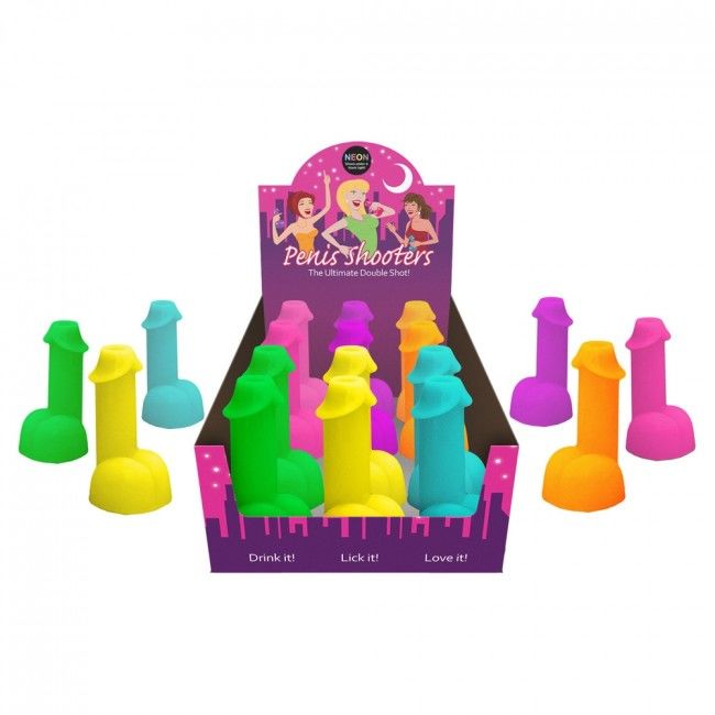 KHEPER GAMES - NEON PENIS SHAPE SHOT 1 UNIT (RANDOM COLOR)