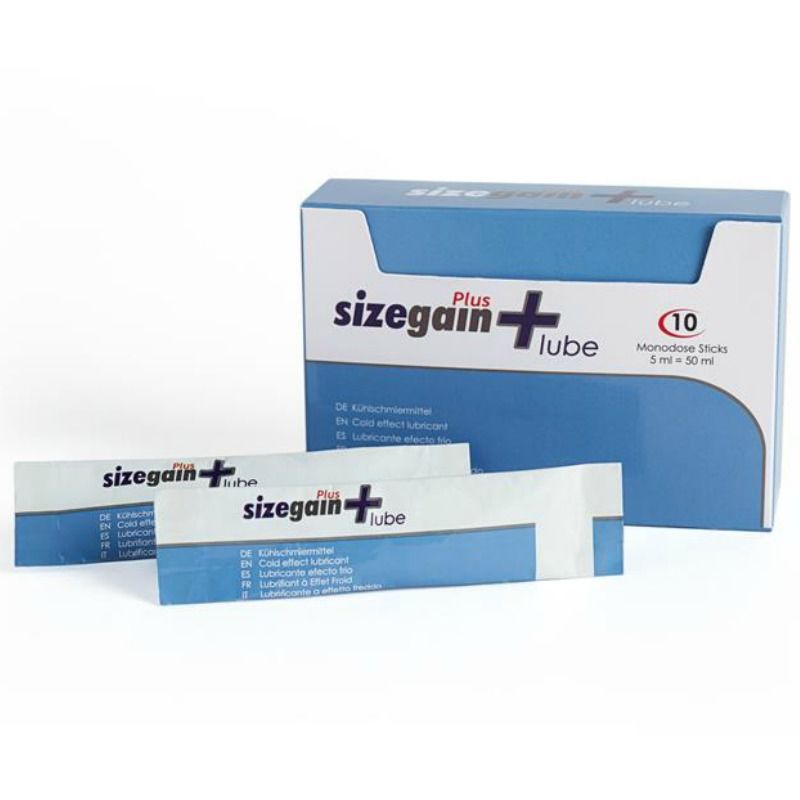 500 COSMETICS - SIZEGAIN PLUS LUBE EFFETTO FREDDO - 500COSMETICS | Lingerie Harness Boutique
