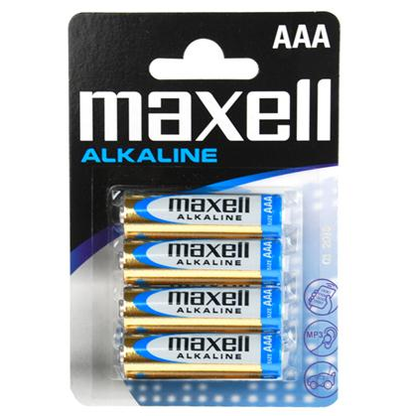 MAXELL - BATTERIA AAA 4 PZ - MAXELL | Lingerie Harness Boutique