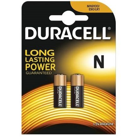 DURACELL - BATTERY - MN9100 N LR1 1.5V 2UNIT