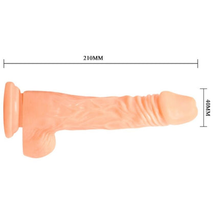 BAILE - DILDO DI CAZZO REALISTICO CON VIBRAZIONE - BAILE VIBRATORS | Lingerie Harness Boutique