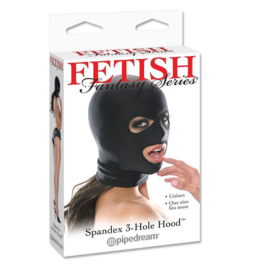 FETISH FANTASY SERIES - CAPPUCCIO 3 FORI IN SPANDEX - FETISH FANTASY SERIES | Lingerie Harness Boutique