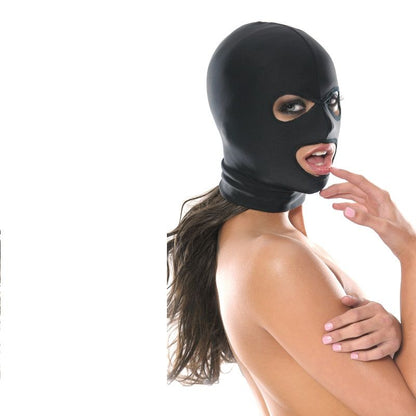 FETISH FANTASY SERIES - 3-HOLE SPANDEX HOOD