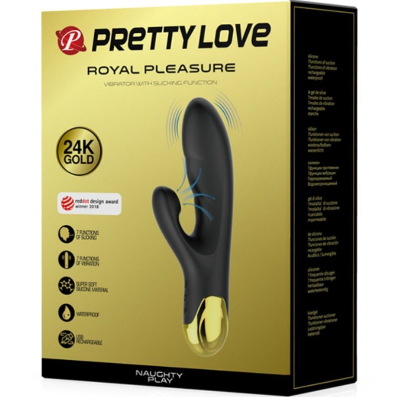 PRETTY LOVE - GIOCO INTELLIGENTE E NAUGHTY CON VIBRAZIONE E ASPIRAZIONE - PRETTY LOVE SMART | Lingerie Harness Boutique