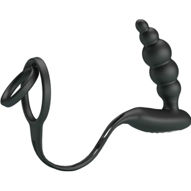 PRETTY LOVE - COCK RINGS WITH VIBRATING PLUG