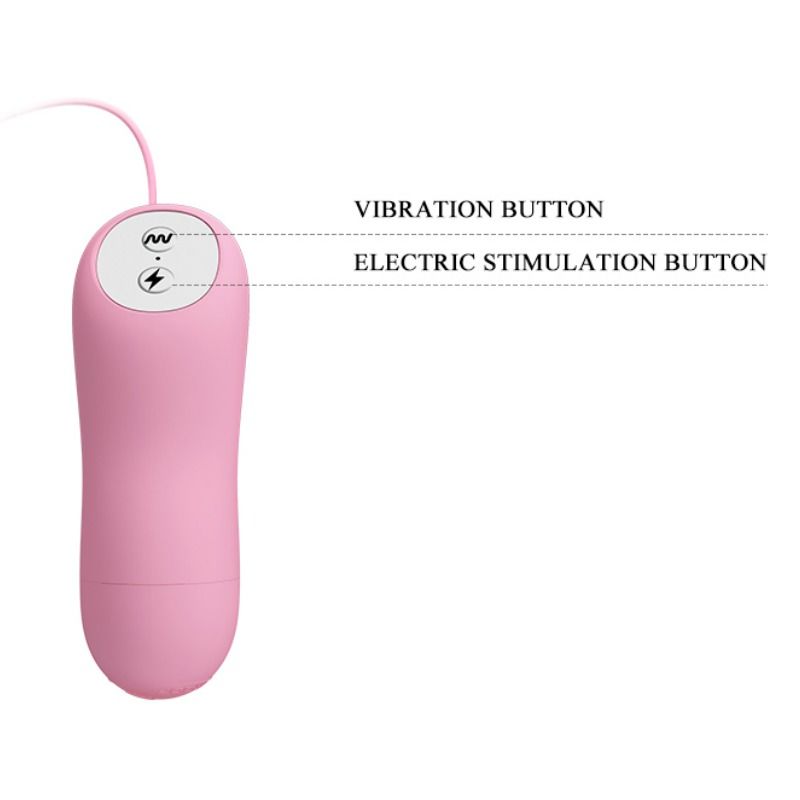 BAILE - ROMANTIC WAVE TWEEZERS WITH VIBRATION AND ELECTROSHOCK