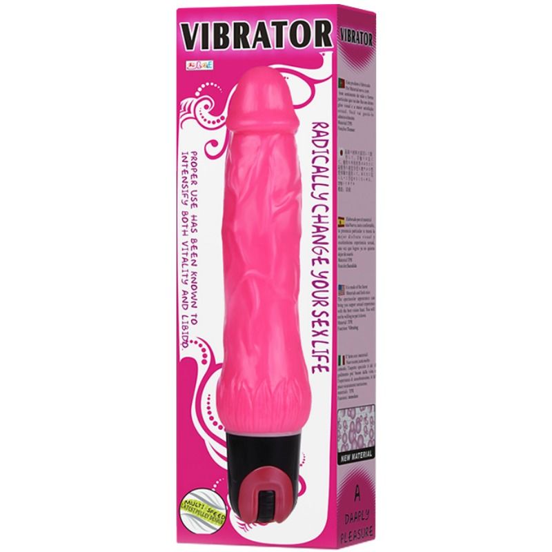 BAILE - VIBRATORE DAAPLY PLEASURE MULTISPEED ROSA - BAILE | Lingerie Harness Boutique