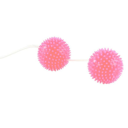 BAILE - A DEEP PLEASURE PINK TEXTURED SPHERES 3.6 CM