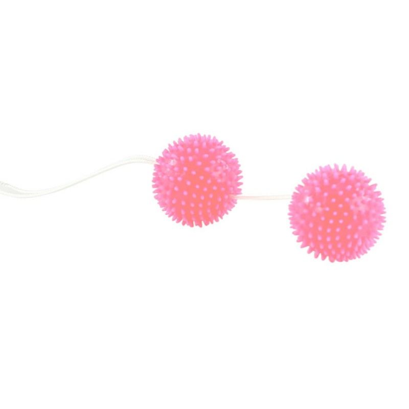 BAILE - UN PIACERE PROFONDO SFERE ROSA STRUTTURATO 3.6 CM - BAILE STIMULATING | Lingerie Harness Boutique