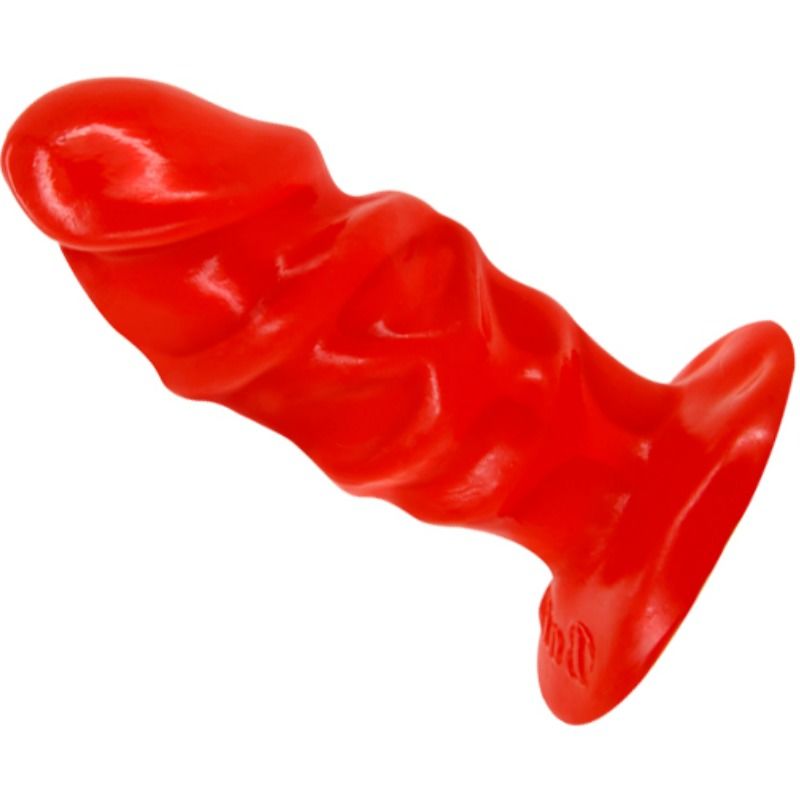 BAILE - UNISEX RED SUCTION CUP BUTT PLUG