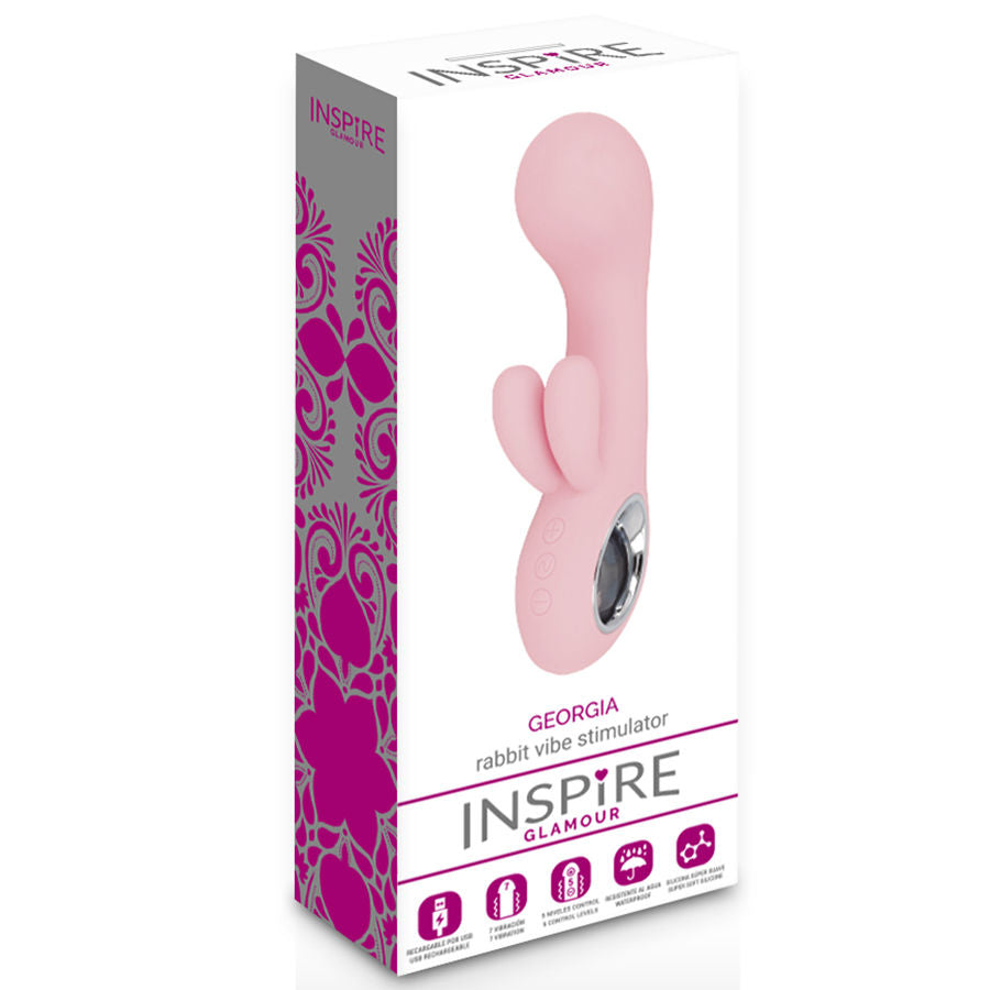 INSPIRE GLAMOUR - GEORGIA PINK VIBRATOR