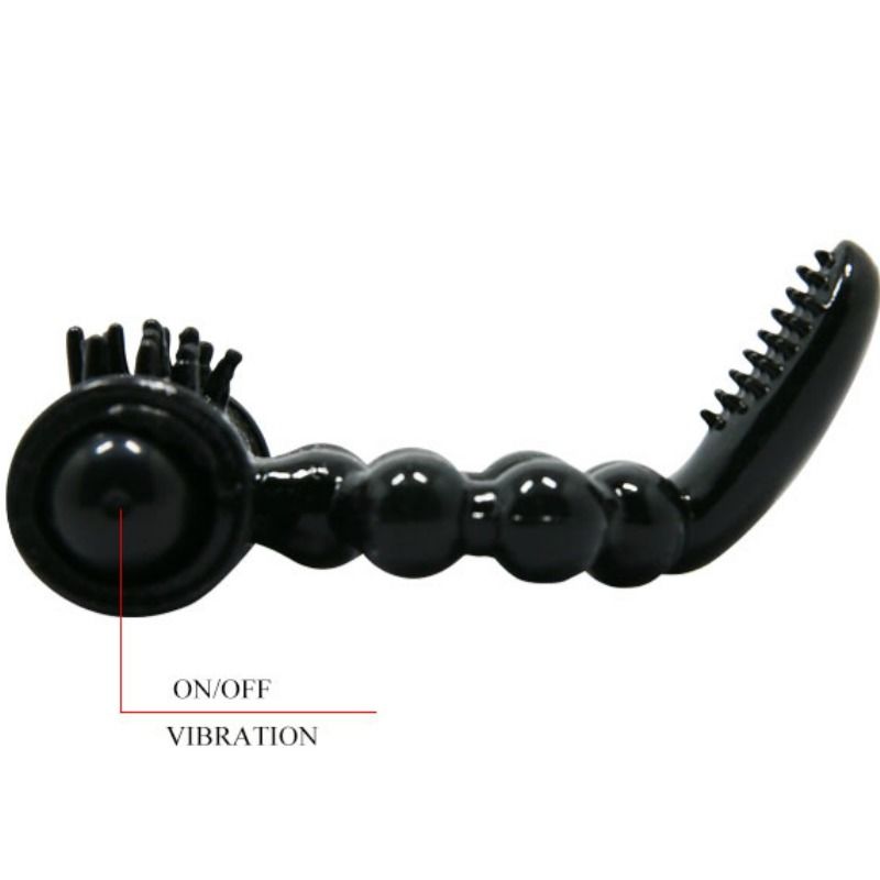 BAILE - ANELLO SWEET ANELLO CON DOPPIO STIMOLATORE - BAILE FOR HIM | Lingerie Harness Boutique